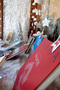 Detalhe da montra de Natal da Livraria Municipal � CML