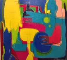Foto de Noite, �leo sobre tela, de Jo�o Param�s � joaoparames.blogspot.com