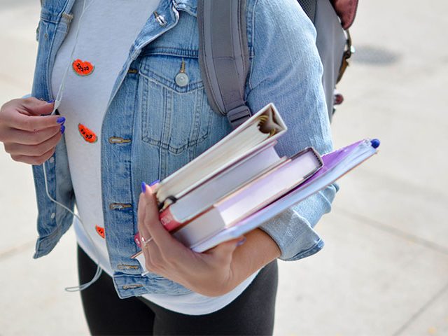 books holding 640x480 - Durante o Dia o Melhor é o Pestalozzi